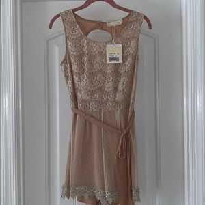 NWT AREVE Lace Romper